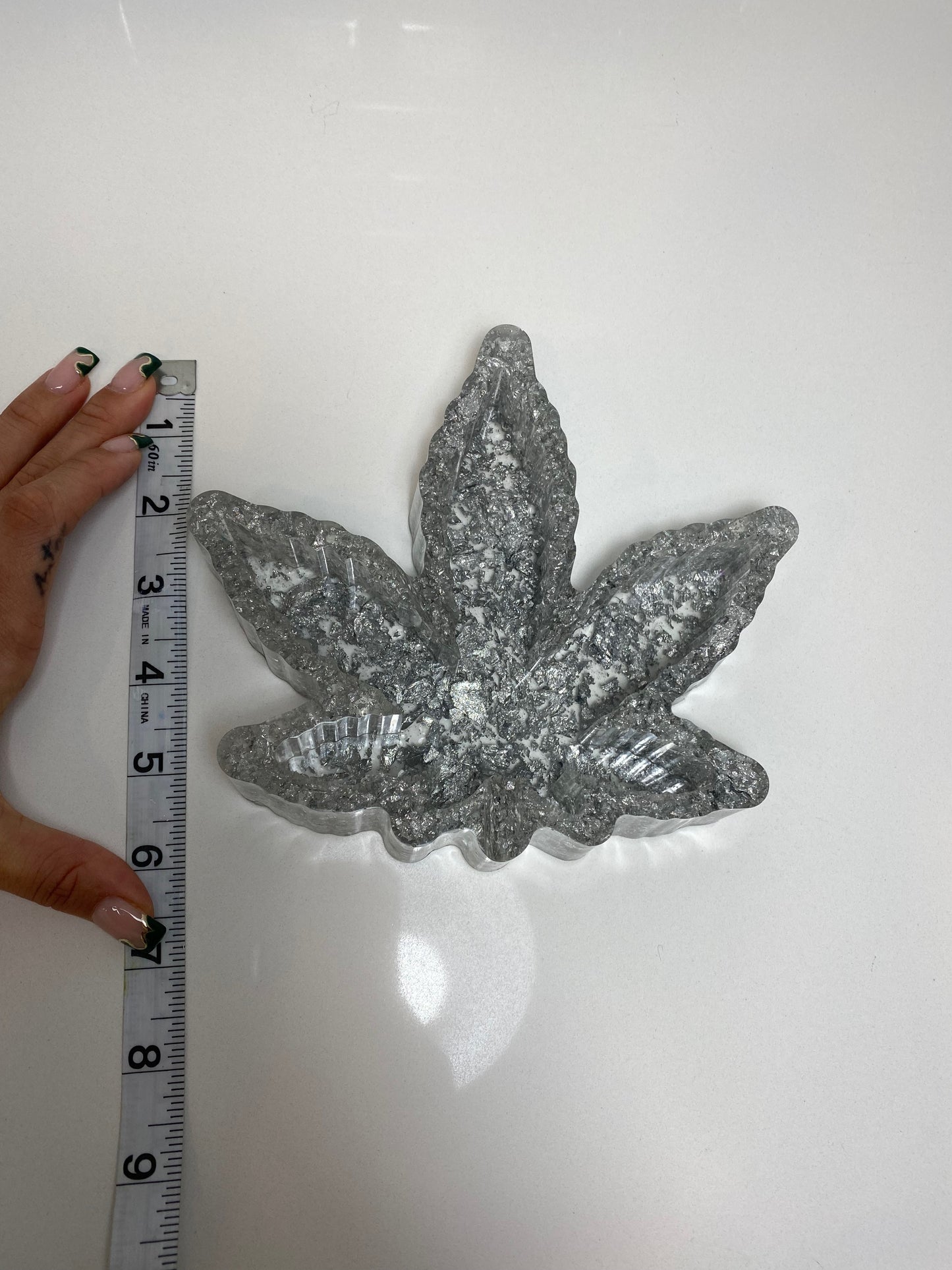 Silver Ganja Ash Tray