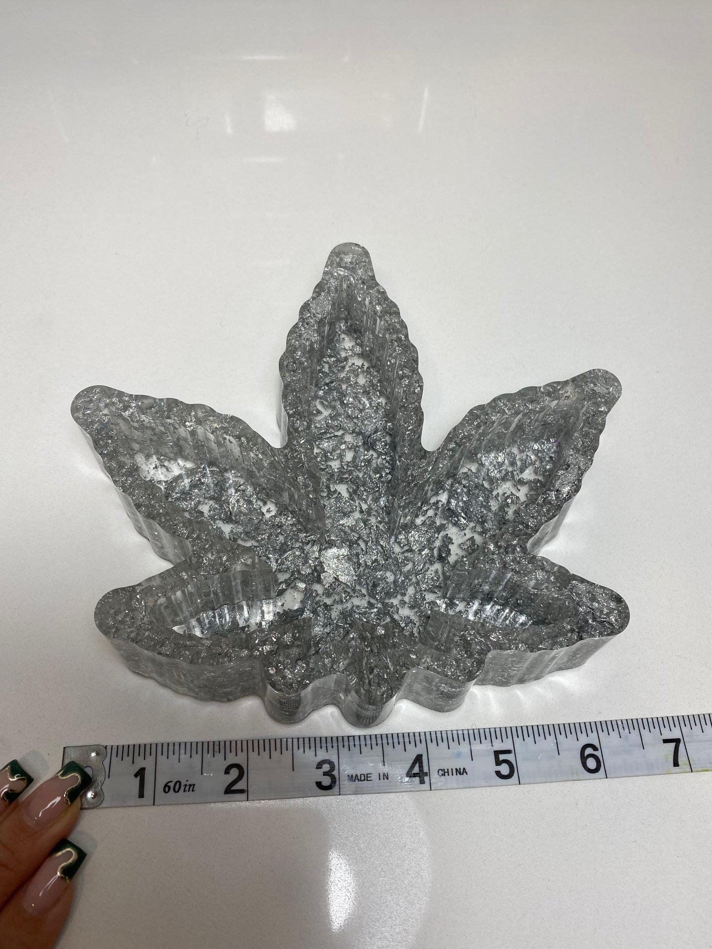 Silver Ganja Ash Tray